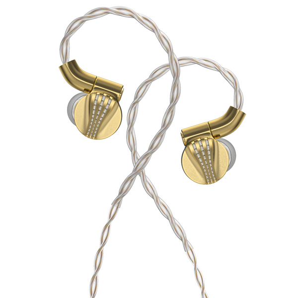 FiiO FDX Limited Edition 24K Gold Plated, Pure Beryllium Driver In-Ear Earphones