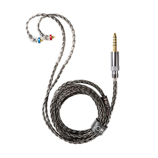 FiiO LC-RC MMCX IEM Cable with Swappable 3.5mm/2.5mm/4.4mm Plugs
