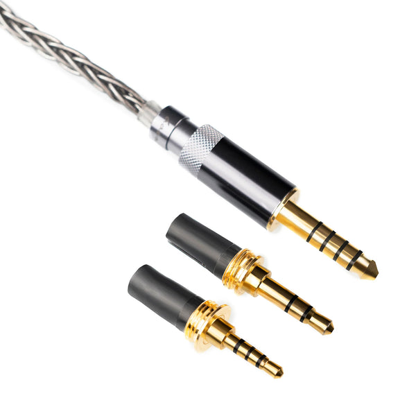 FiiO LC-RC MMCX IEM Cable with Swappable 3.5mm/2.5mm/4.4mm Plugs