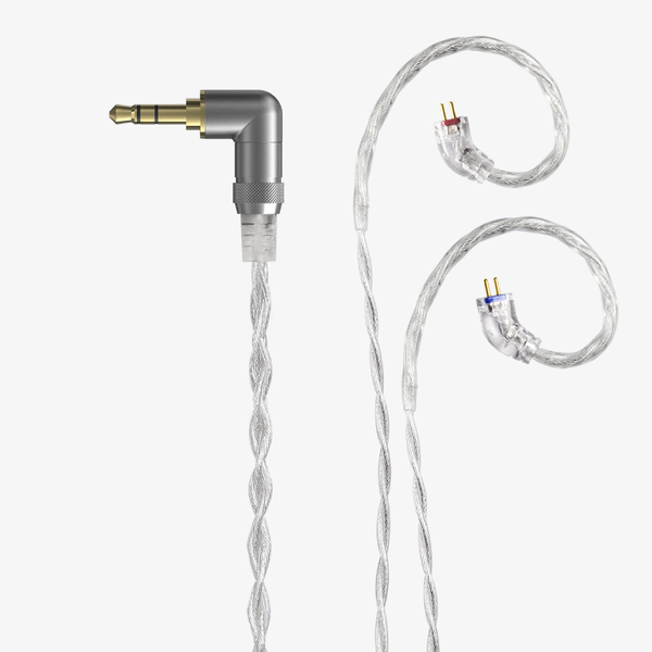 FiiO LS-2.5D/3.5D/4.4D High Purity Sterling Silver 0.78mm 2-Pin Balanced Earphone Cable
