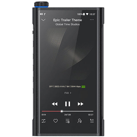 FiiO M15 Flagship Android Hi-Res Lossless DAP 768kHz/32bit DSD512 MQA –  Audiose