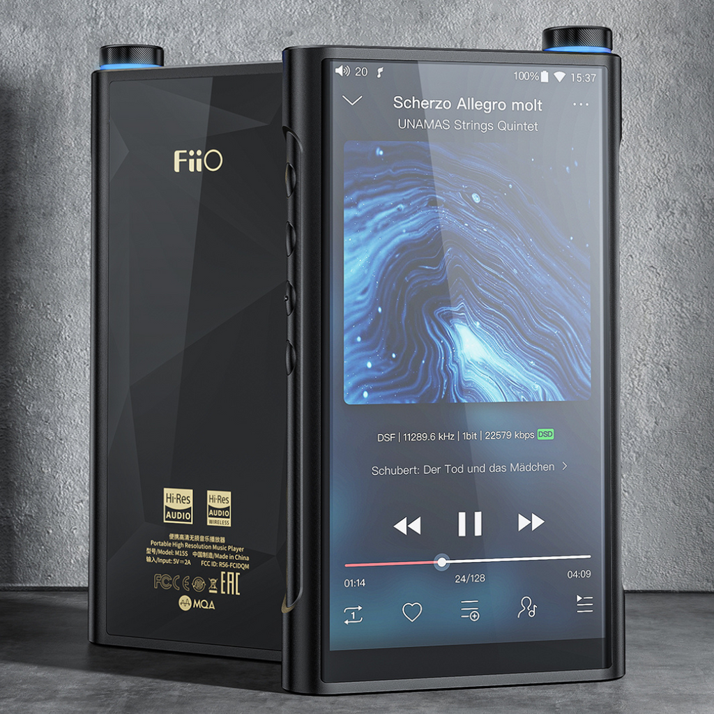 FiiO's Pocket Desktop-Level Music Player M15S Is Officially Released!