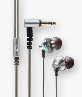 FiiO EX1 In-Ear Monitor Headphones With Titanium Diaphragm - AV Shop UK - 1
