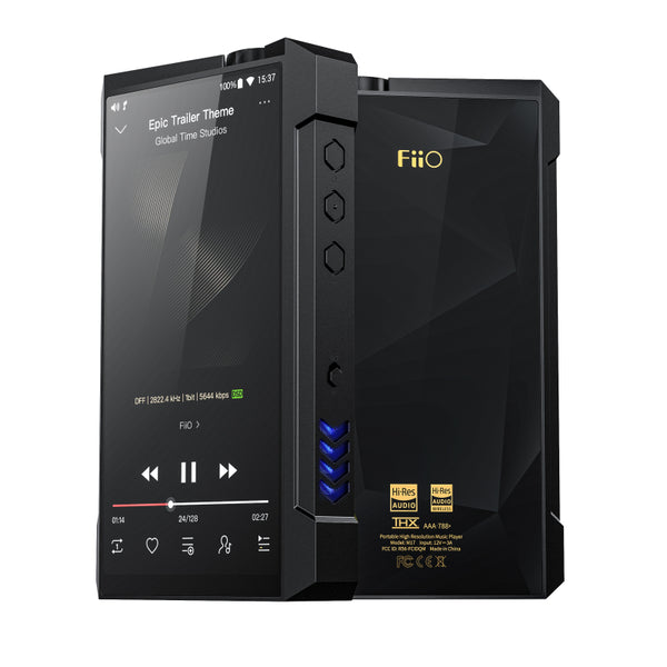 FiiO M17 Portable High-Resolution Lossless Audio Player w. Dual ES9038PRO, Dual THX AAA 788+, Qualcomm QCC5124